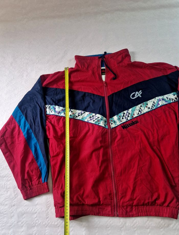 Blouson vintage mixte , homme / femme , Nittaku , taille M - photo numéro 4