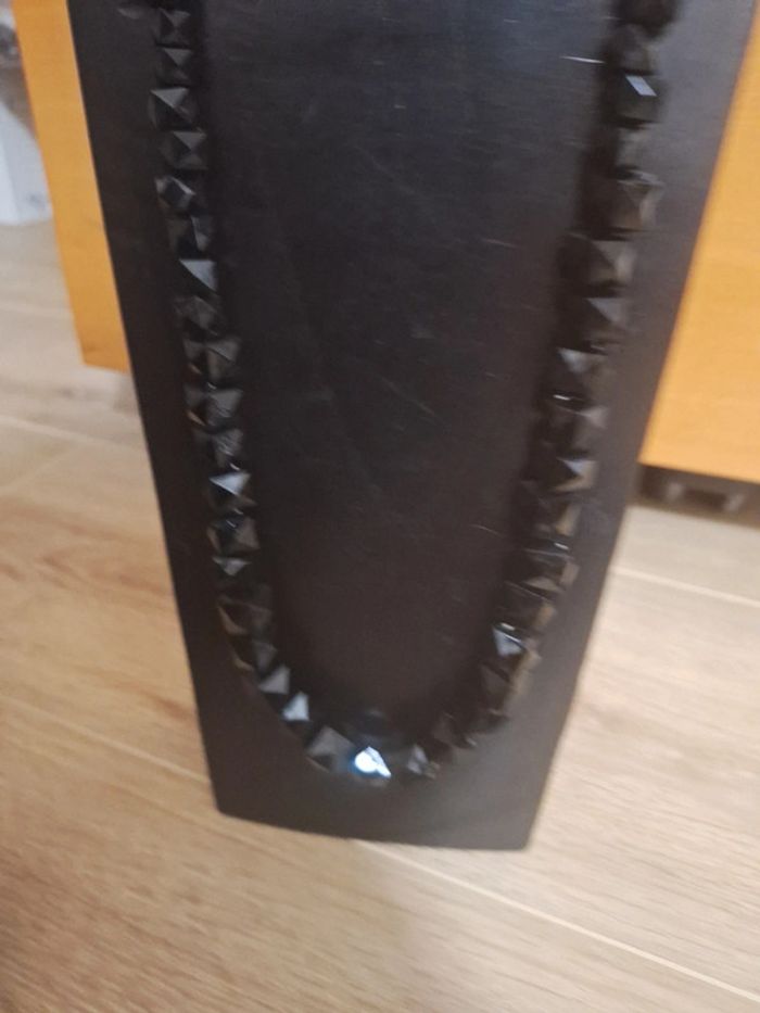 Collier long noir femme - photo numéro 5