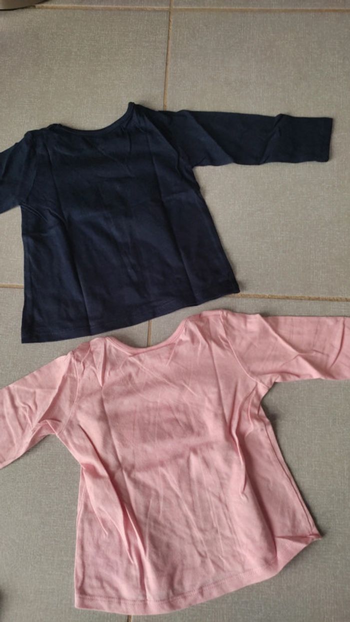 Lot de 2 t-shirts ML T.18 M - photo numéro 3