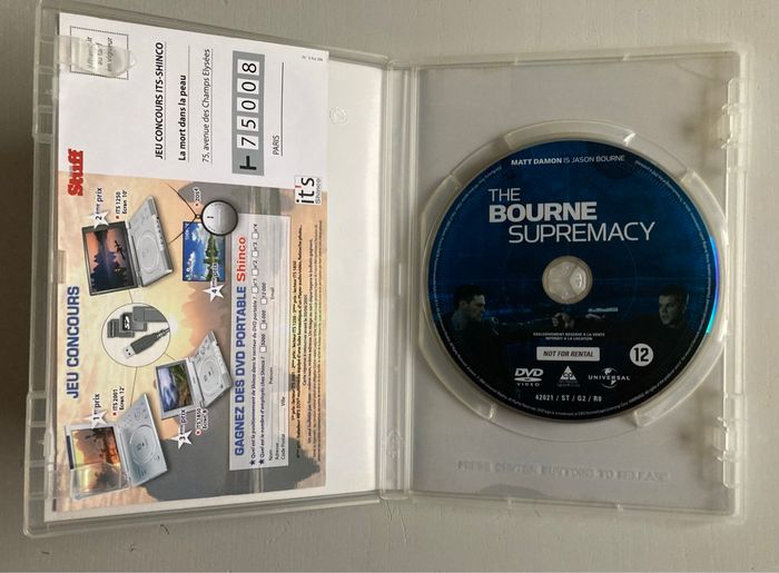 DVD La mort dans la peau - photo numéro 2