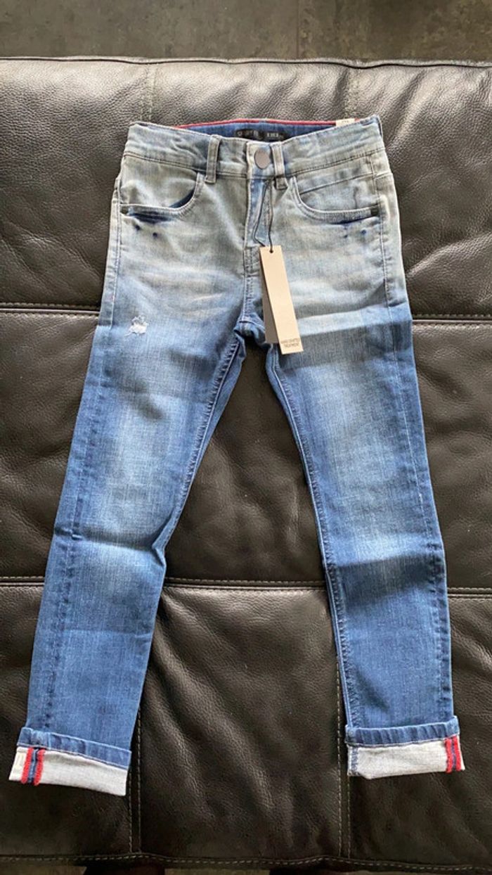 Jeans skinny fit 8 ans ikks neuf
