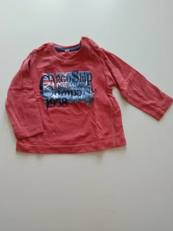 tee shirt manches longues garcon 12 mois