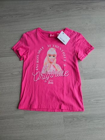 Tee shirt barbie neuf fille 10 ans