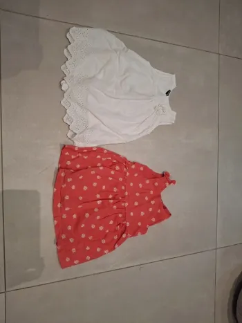 Lot de 2 robes 12 mois été