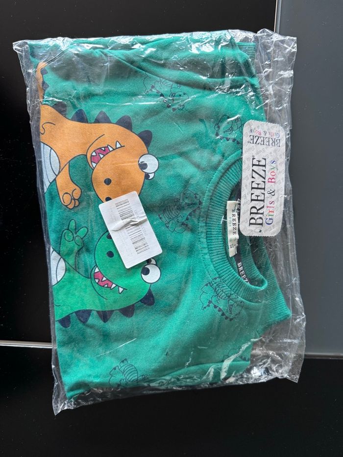 Ensemble neuf 3 ans Breeze Dinosaures vert - photo numéro 4