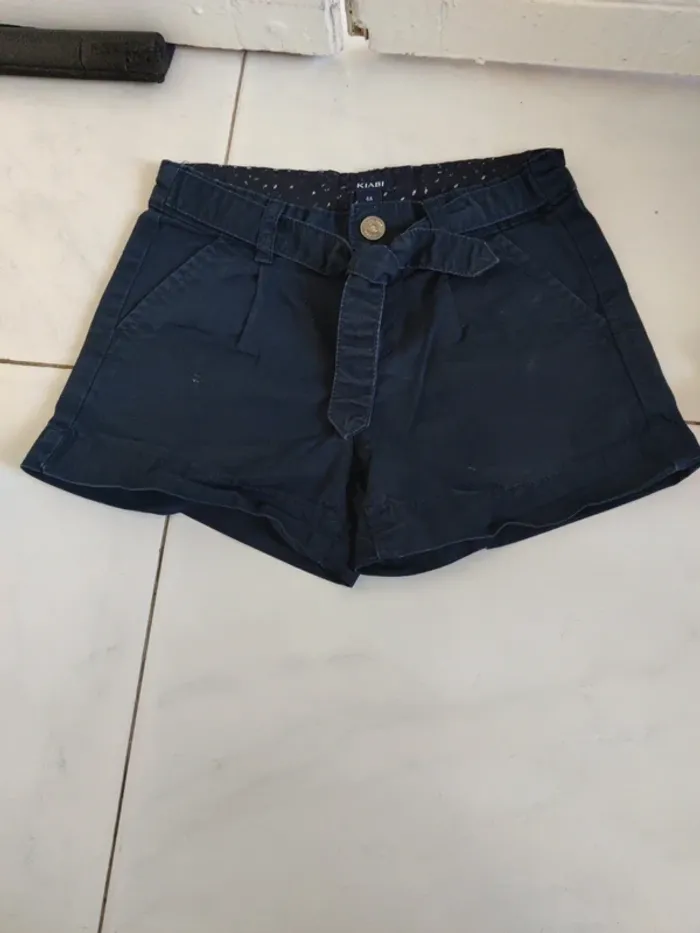 Short marine Kiabi 4 ans