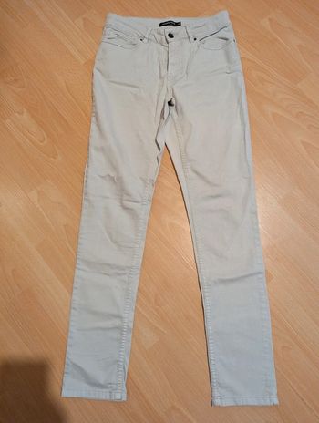 Pantalon slip blanc cassé
