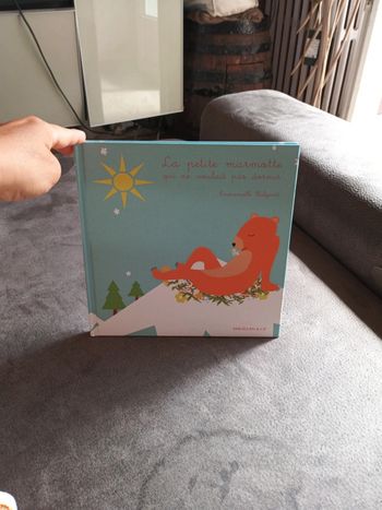Livre la petite marmotte qui ne voulait pas dormir