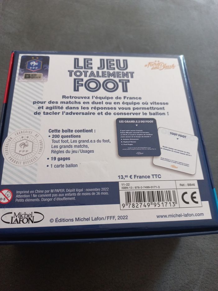 Jeu totalement foot équipe de France 2022 - photo numéro 3