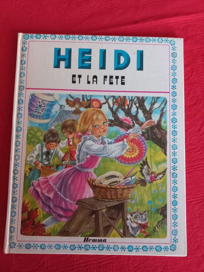 Livre pour enfant Heidi et la fête
