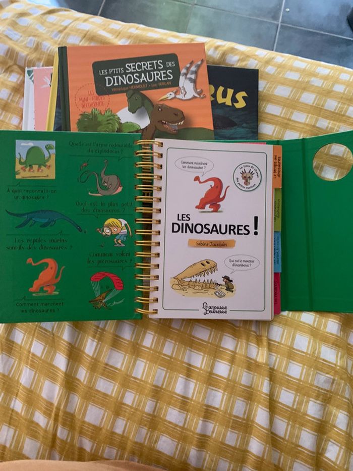 Livre docu "Les dinosaures" / Larousse jeunesse - photo numéro 4