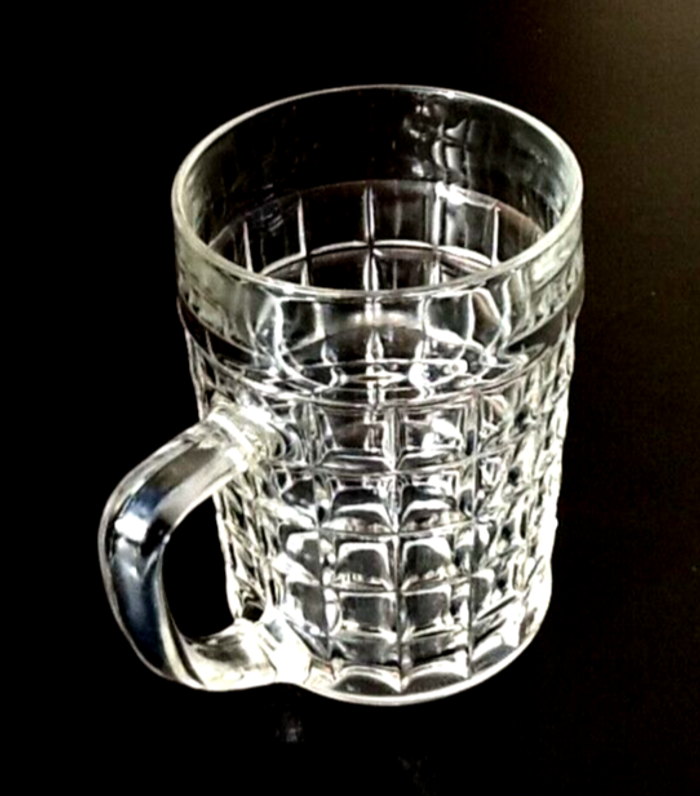 Années 1970 5 Chopes + 1 Chope Verre moulé France - photo numéro 4