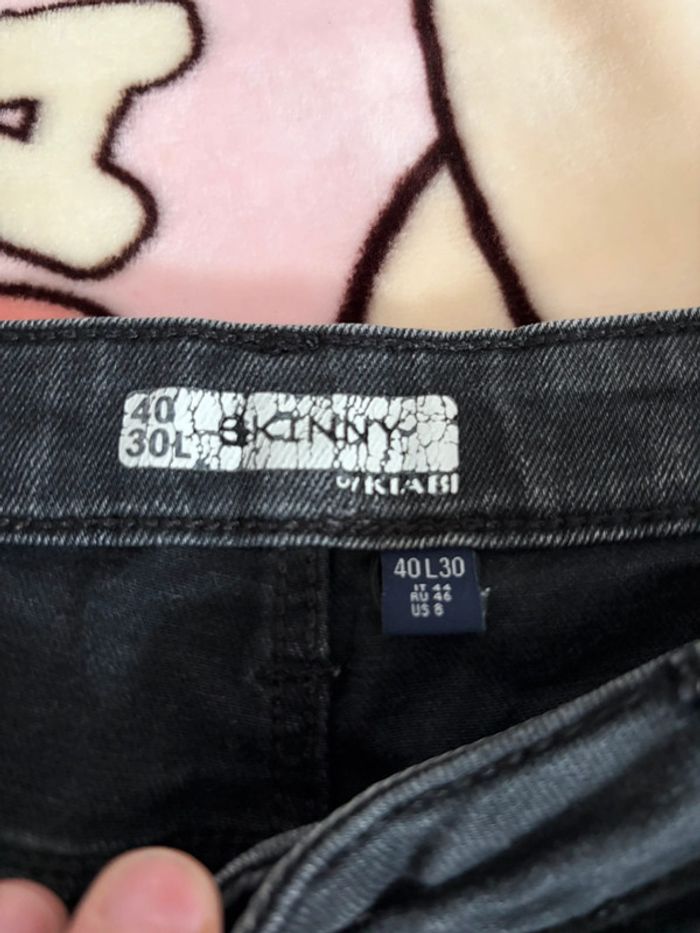 Jeans skinny noir - photo numéro 5