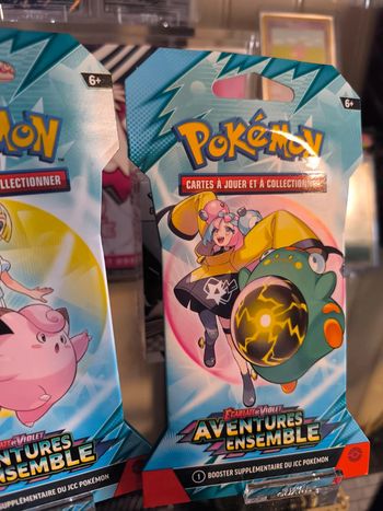 Pokémon – Artset EV09 Aventures Ensemble – Blisters carton scellés – Neuf