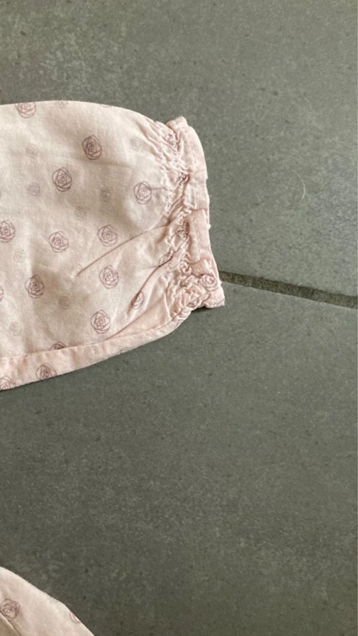 Lot ensemble chemise vêtement bébé fille 6 mois garde robe haut tunique - photo numéro 6