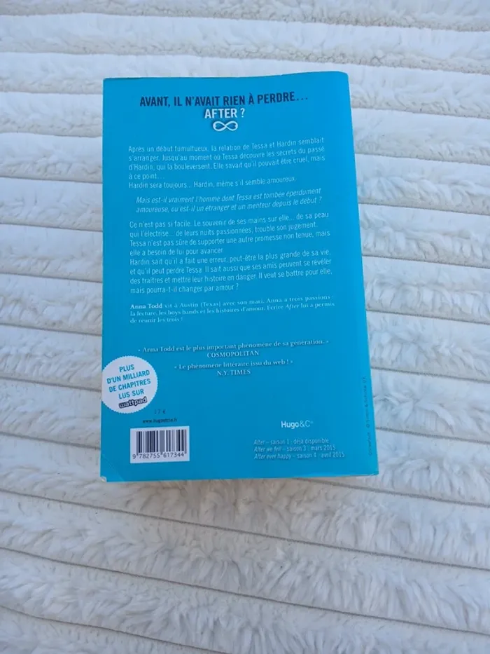 Livre after avant il n’y avait rien à perdre - photo numéro 2