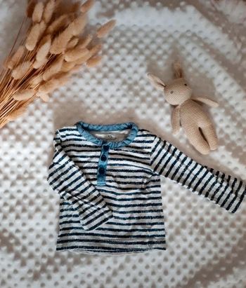 Tee-shirt manches longues 6-9 mois