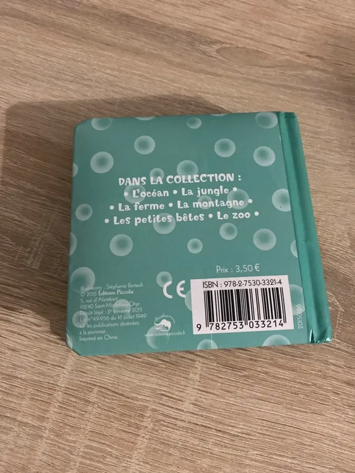 lot de 5 gros livres pour enfants, apprentissage des animaux du monde - photo numéro 11