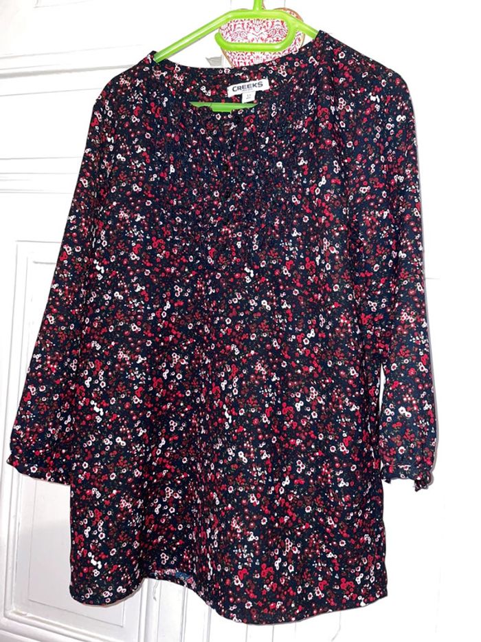 Blouse fleurie - photo numéro 2