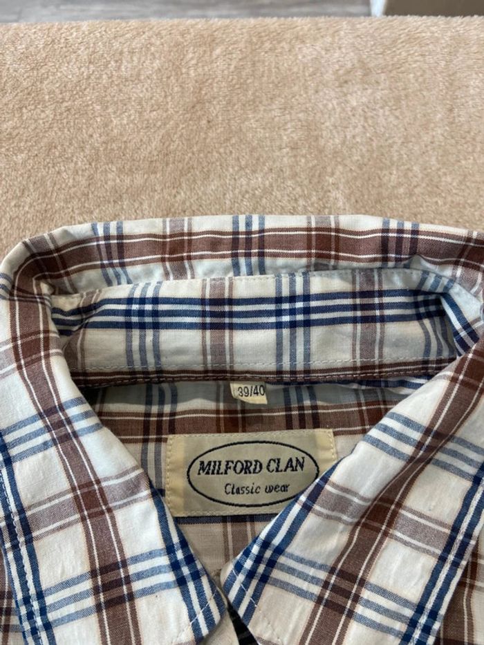 Chemise manches longues homme 39/40 M - photo numéro 4