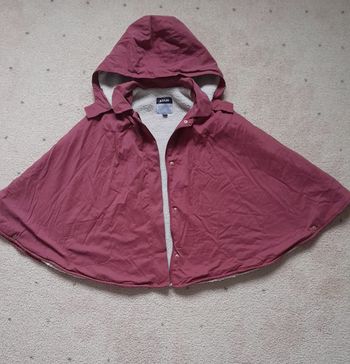 Manteau cape chaud