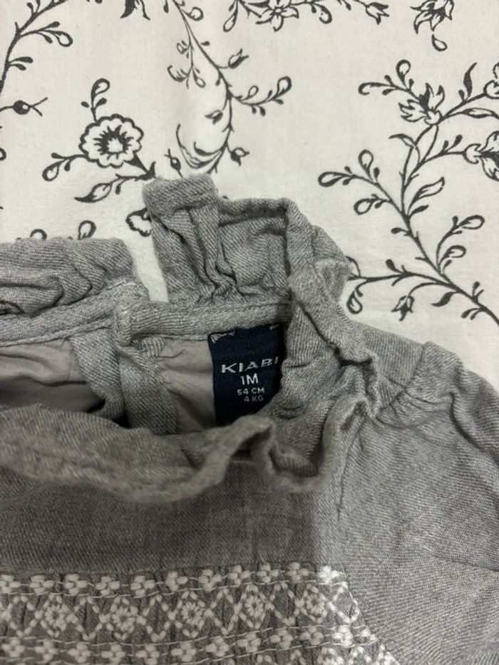 Tunique bébé fille taille 1mois - photo numéro 2