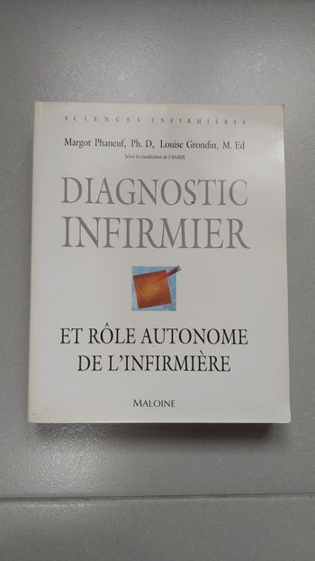 Diagnostic infirmier et rôle autonome de l'infirmière Maloine