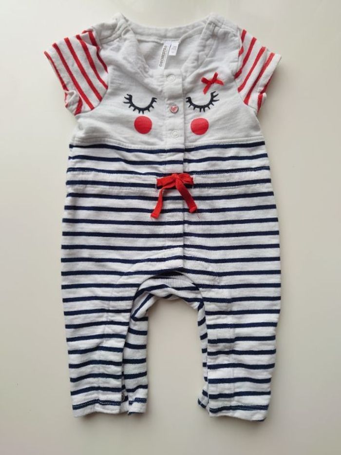 Combi longue fille 3 mois