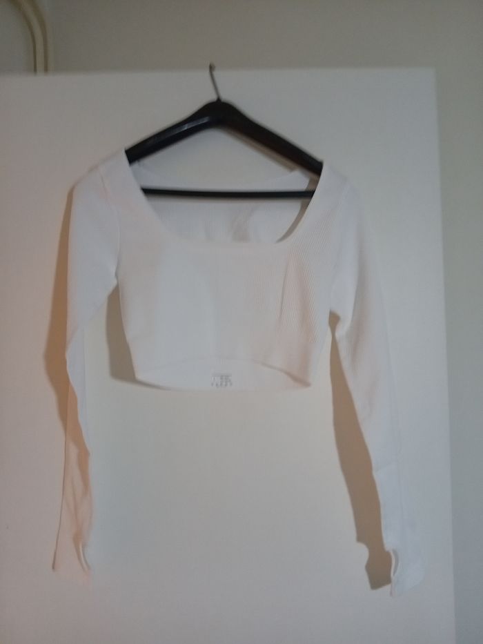 Brassiere de sport  manches longues femme neuf - photo numéro 2