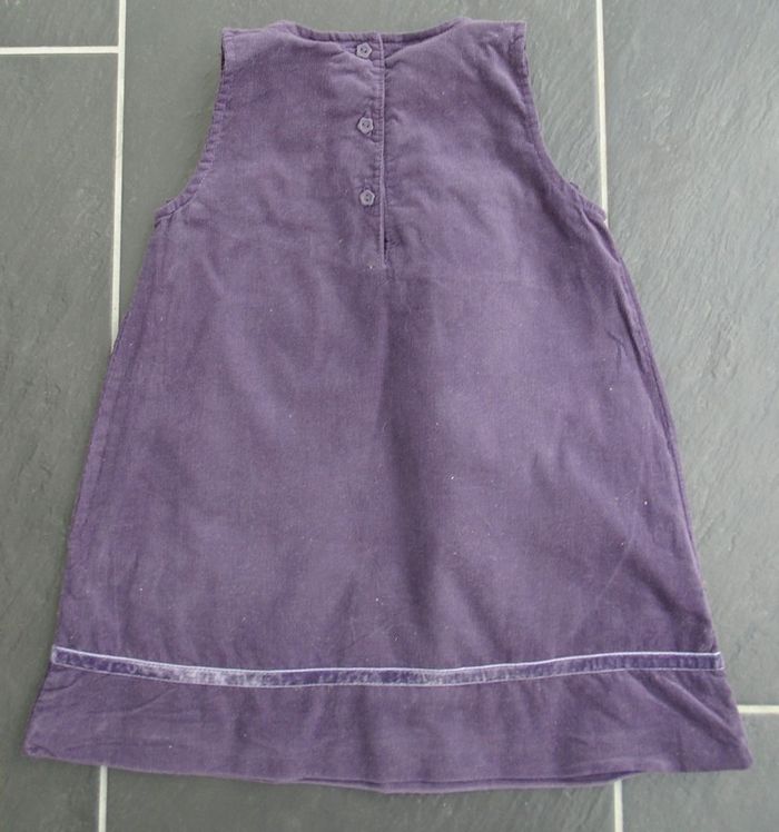 Jolie robe en velours hiver fille 2 ans (86 cm) - photo numéro 3