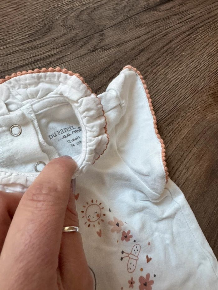 Robe et bodie du pareil au même 12 mois - photo numéro 6