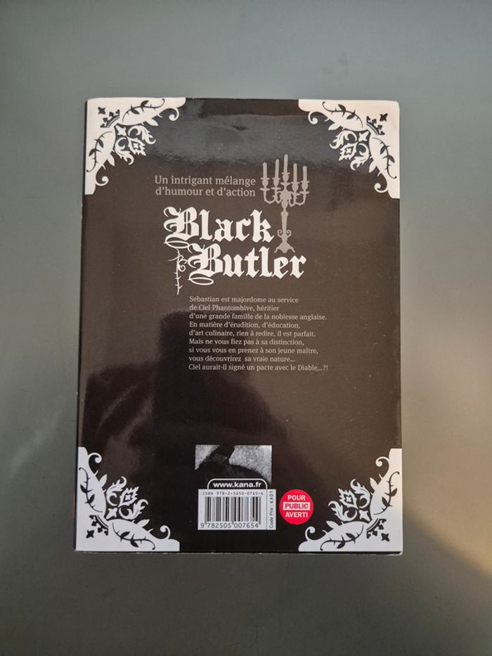 Manga Back Butler Tome 1 - photo numéro 2