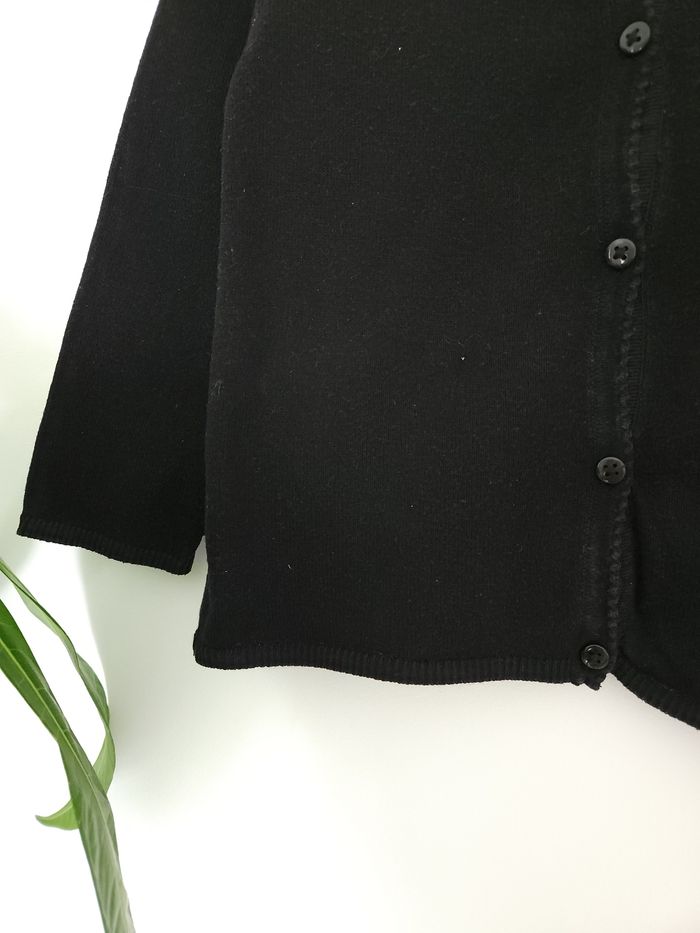 Gilet noir détail cœur Kiabi 24 Mois - photo numéro 4