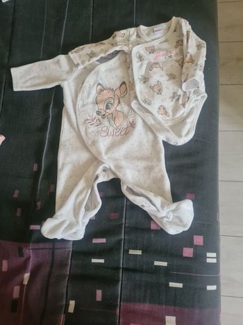 Pyjama et body bambi
