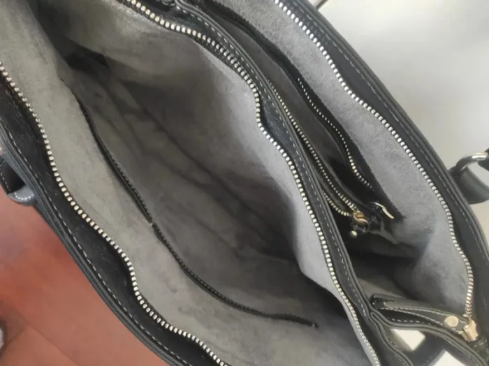 Sac à main en cuir noir La Bagagerie état neuf - photo numéro 6