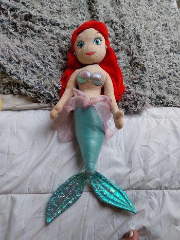 Peluche Disney ariel la petite sirene officielle