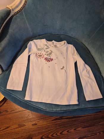 Tee shirt manches longues Catimini t.3 ans