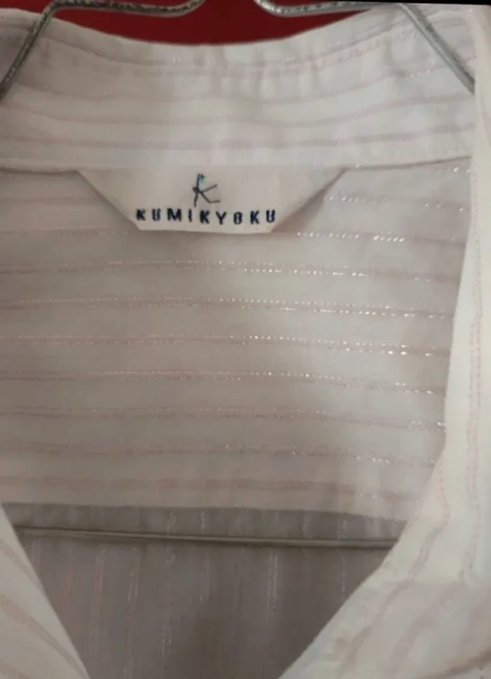 Chemise marque japonaise Kumikyoku t.XS/S - photo numéro 2