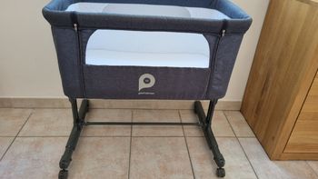 Berceau cododo à roulettes Bisoo gris