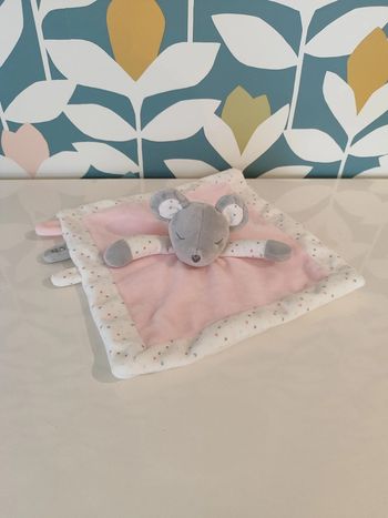 Doudou plat souris obaibi