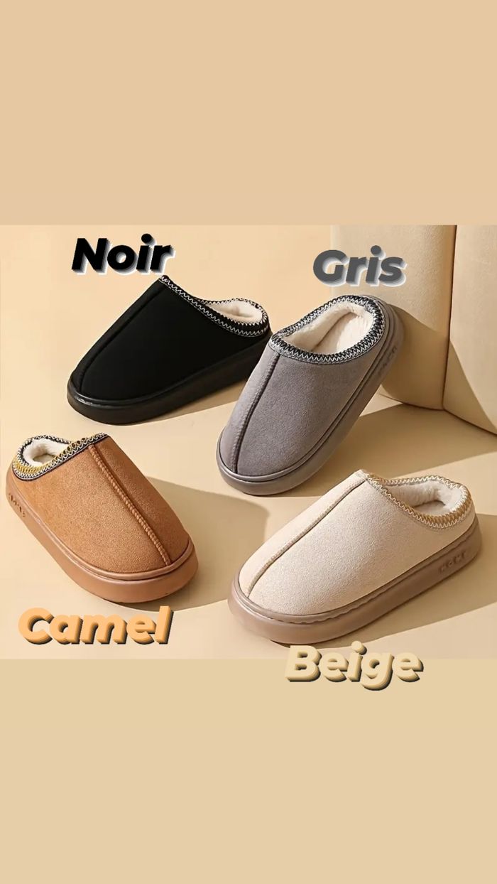 Pantoufle femme hiver