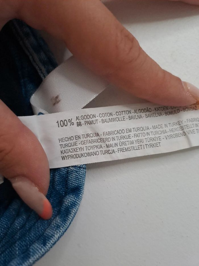 Bob en jean zara 12-24 mois - photo numéro 4