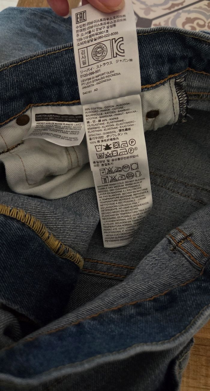 Jean Levi’s 504™ – coupe droite vintage – style boyfriend – excellent état - photo numéro 7
