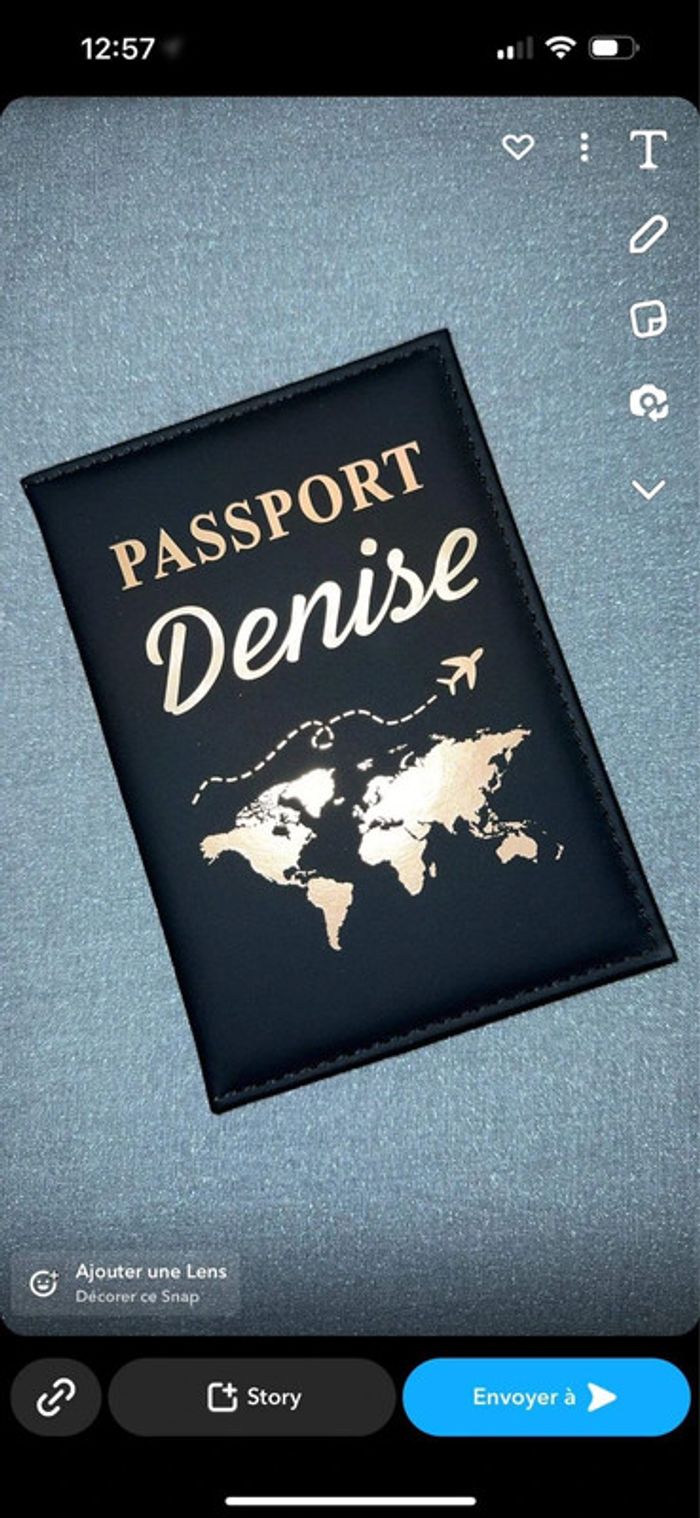 Couvre passeport - photo numéro 2