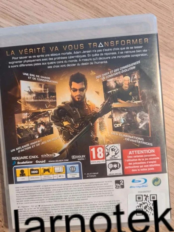 Deus ex human révolution ps3 - photo numéro 2
