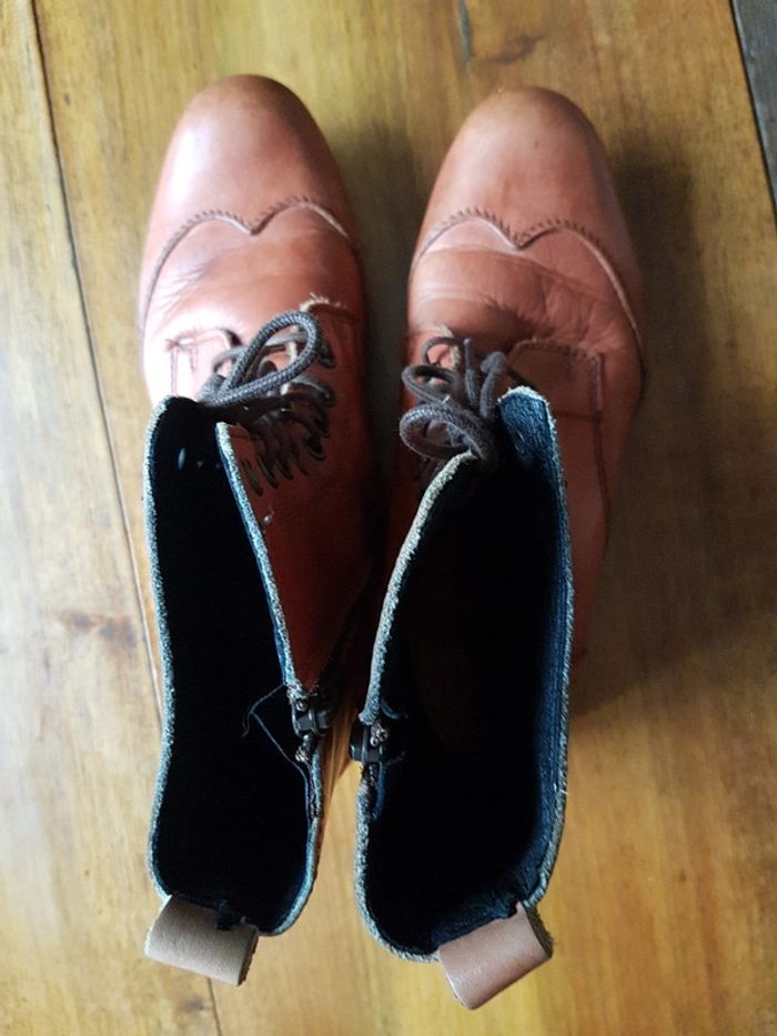 Bottines MEXX tout cuir 38 - photo numéro 11