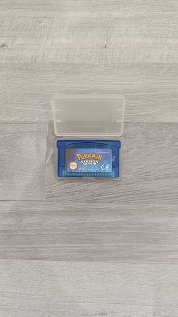 Pokémon version Saphir cartmod pour GameBoy Advance.