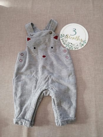 Salopette chat 3 mois