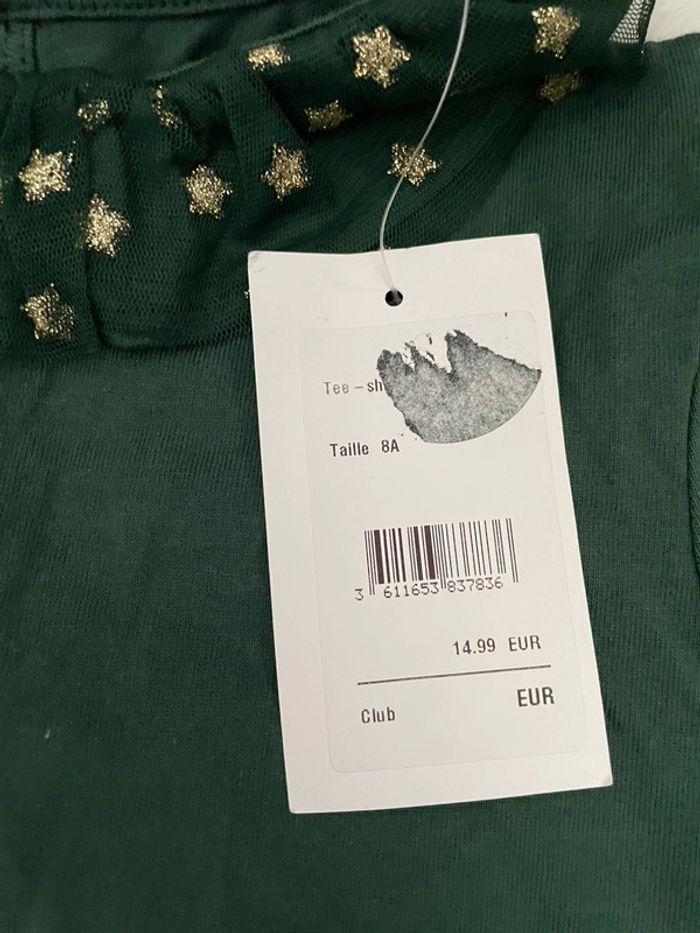 T-shirt manches longues neuf - photo numéro 2