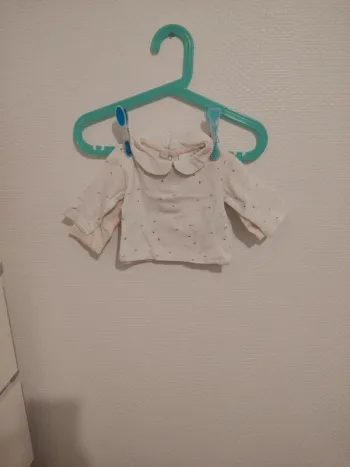 Lot de 2 t-shirt taille 1 mois
